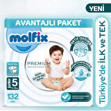 Molfix Premium Avantajlı Paket 5 No 66 lı x 2 Adet