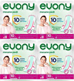 Evony Mesane Pedi Yoğun 10 lu x 4 Adet