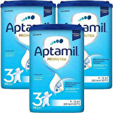 Aptamil 3 Pronutra Devam Sütü 800 g 9-12 Ay Akıllı Kutu x 3 Adet