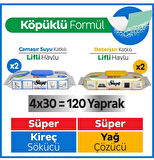 Sleepy Easy Clean Süper Yağ Çözücü ve Kireç Sökücü Havlu 4 x 30 Adet