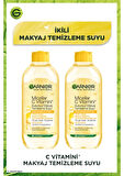 Garnier Micellar C Vitaminli Temizleme Suyu 400 ml x 2 Adet