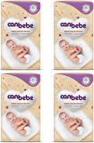 Canbebe Bebek Bakım Örtüsü 60x60 cm 10 lu x 4 Adet