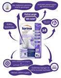 Lorina Plus Emici Külot Extra Büyük Boy 30 lu x 4 Adet