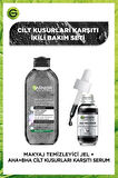 Garnier Cilt Kusurları Karşıtı Makyaj Temizleyici ve Serum