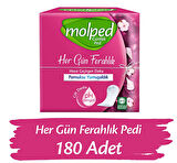 Molped İnce Günlük Ped Parfümsüz (180 Adet)