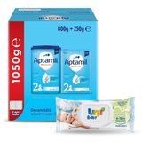 Aptamil 2 Pronutra Devam Sütü 1050 gr (Islak Mendil Hediyeli)