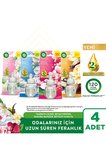 Airwick Elektrikli Yedek Yasemin+Orkide+Sakura+Vanilya 19 ml x 4 Adet