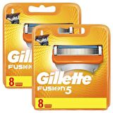 Gillette Fusion 16'lı 5 Bıçaklı Tüm Cilt Tipleri İçin Bıçak Yedeği