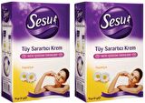 Sesu Tüy Sarartıcı Krem 18 gr + 35 gr x 2 Adet