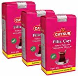 Çaykur Filiz Dökme Siyah Çay 3x1000 gr 
