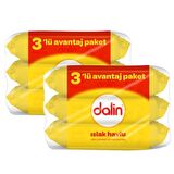 Dalin Hipoalerjenik 6 x 56 Yaprak 6 Paket Islak Mendil