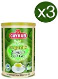 Çaykur Zümrüt Organik Dökme Yeşil Çay 3x125 gr 