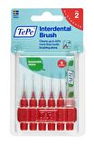 Tepe Interdental Brush Arayüz Fırçası Kırmızı 0.5 mm 6 lı