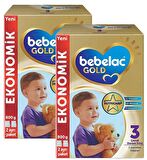 Bebelac Gold 3 Devam Sütü 800 gr x 2 Adet