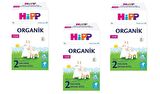 Hipp 2 Organik Keçi Sütü Bazlı Devam Sütü 400gr x 3 Adet