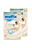 Molfix Pure & Soft Bebek Bezi Junior 5 No 66'lı x 2 132 Adet