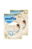 Molfix Pure & Soft Bebek Bezi Mini 2 No 112 Li X 2'li 224 Adet