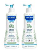 Mustela Göz Yakmayan Avokado Özlü Yenidoğan Uyumlu Saç ve Vücut Şampuanı 2x500 ml
