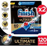 Finish Quantum Ultimate Bulaşık Makine Deterjanı Kapsül Tablet 120 li