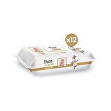 Pure Baby Islak Mendil Organik 90 lı x 12 Adet