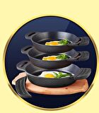 Amboss 3'lü Kuvars Sahan (18cm + 20cm + 22cm) Döküm Titanyum