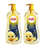 Dalin Rahatlatıcı Vanilya Kokulu Saç &amp; Vücut Şampuanı 700 ml x 2 Adet