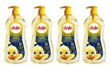 Dalin Rahatlatıcı Vanilya Kokulu Saç &amp; Vücut Şampuanı 700 ml x 4 Adet