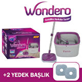 Parex Wondero Temizlik Seti + 2 Yedek Başlık