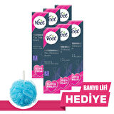 Veet Professional Tüm Ciltler Tüy Dökücü Krem 200ml x 6 Adet(Hediyeli)