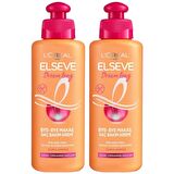 Elseve Dream Long Bye-Bye Makas Saç Bakım Kremi 200 ml x 2 Adet