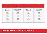Deotak Krem Deodorant Classic 35 ml x 4 Adet