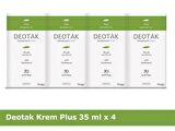 Deotak Krem Deodorant Plus 35 ml x 4 Adet