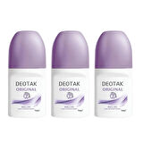 Deotak Original Women Roll-On Deodorant 35 ml x 3 Adet