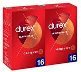 Durex Yakın Hisset XL Kondom 16 lı x 2 Adet