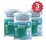 Bebevit 2 Bebek Devam Sütü 400 gr x 3 Adet