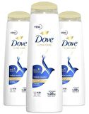 Dove Yoğun Onarıcı Yıpranmış Saçlar İçin Şampuan 400 ml x 3 Adet