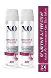 Sensitive&Effective Women Deo 2 Adet