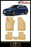 Rizline Fiat Egea STW 2016 Model BEJ 3D Havuzlu Paspas