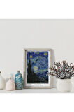 Dekoratif Çerçevesiz Poster Yıldızlı Geceler Vincent van Gogh