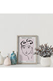 Dekoratif Çerçevesiz Poster  Fashion Collection Soyut Çerçevesiz Tablo