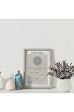 Dekoratif Çerçevesiz Poster Modern Design  Soyut Çerçevesiz Tablo