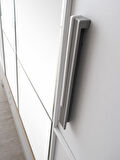 Asil 4 Kapaklı Aynalı Elbise Dolabı Gardrop 180x51x200cm