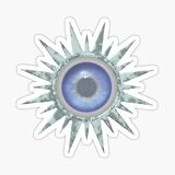 18cm Nazar Boncuğu Sticker Araba Duvar  Yapıştırma Etiket FF8