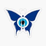 İlginç Nazar Boncuğu Sticker Duvar  Araba Yapıştırma Md5