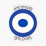 Nazar Etiketi Araba Leptop Duvar ve Cam  17cm md2