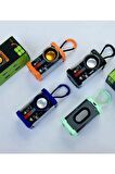 Şeffaf Mecha Müzik TWS Stereo RGB Ritim İşıklı Hoparlör Kablosuz Bluetooth 5.0 Taşınabilir Hoparlör A11