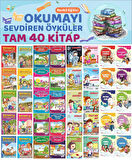 2.Sınıflar İçin Renkli Eğitici Okumayı Sevdiren Hikayeler (40 Kitap)