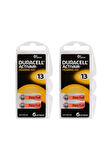 Duracell Activair PR48 13 Numara İşitme Cihazı Pili 6 x 2'li