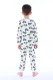 Traktör Baskılı %100 Pamuk Uzun Kollu Erkek Pijama Takımı (3,4,5,6,7,8 Yaş)