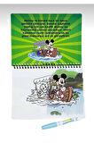 Disney Mickey Mouse Lisanslı Sihirli Boyama Kitabı Özel Sulu Kalem Ile Water Painting Mickey Mouse